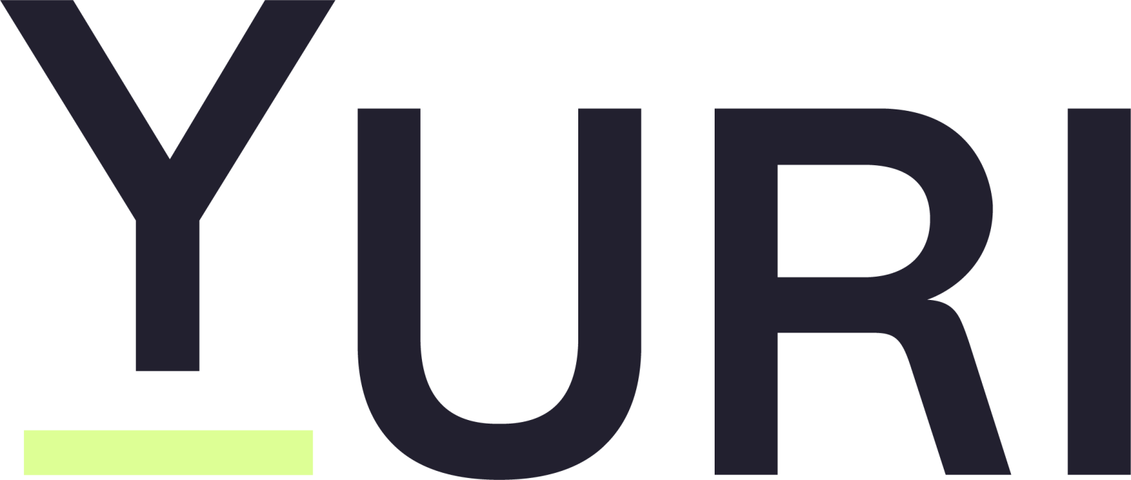 Logo – Yuri (Black / Green)